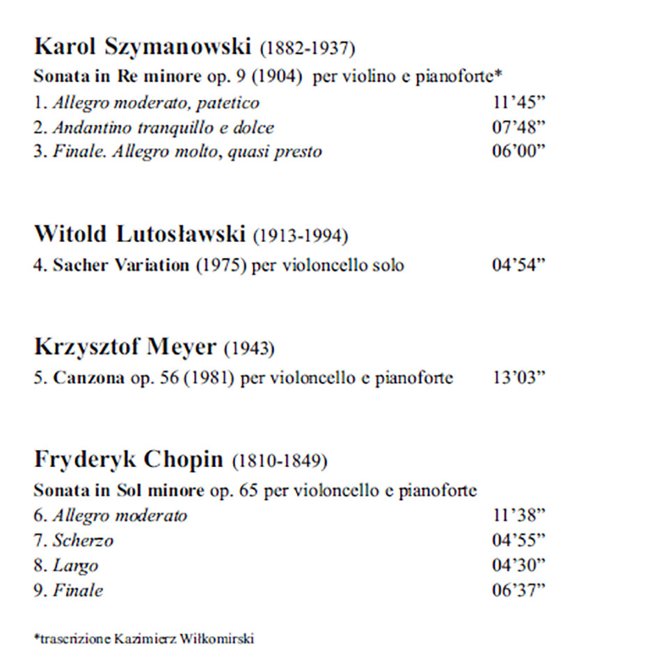 CD per Stradivarius 2022